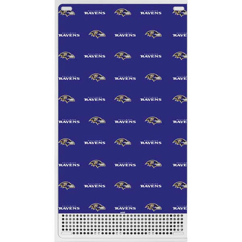 NFL Baltimore Ravens Blitz Series Xbox Series S Console Skin